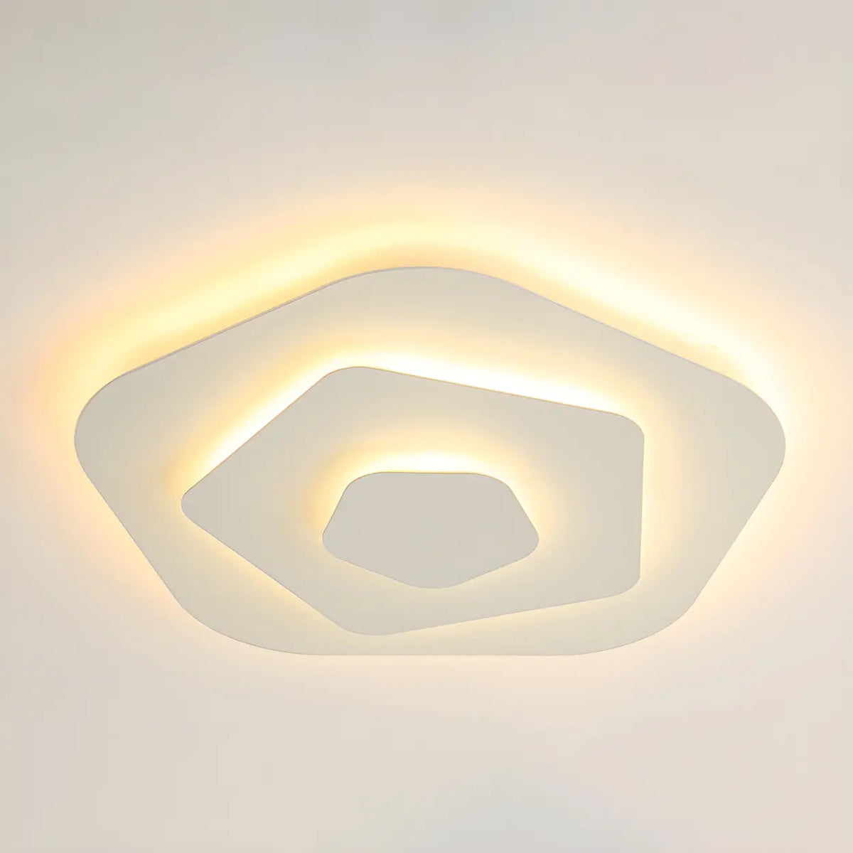 Tiered LED Flush Mount Light