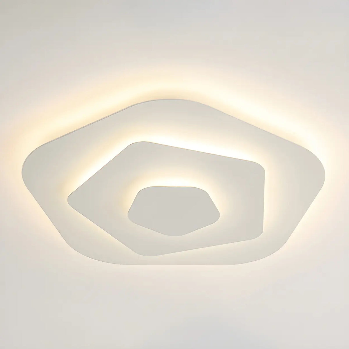 Tiered LED Flush Mount Light
