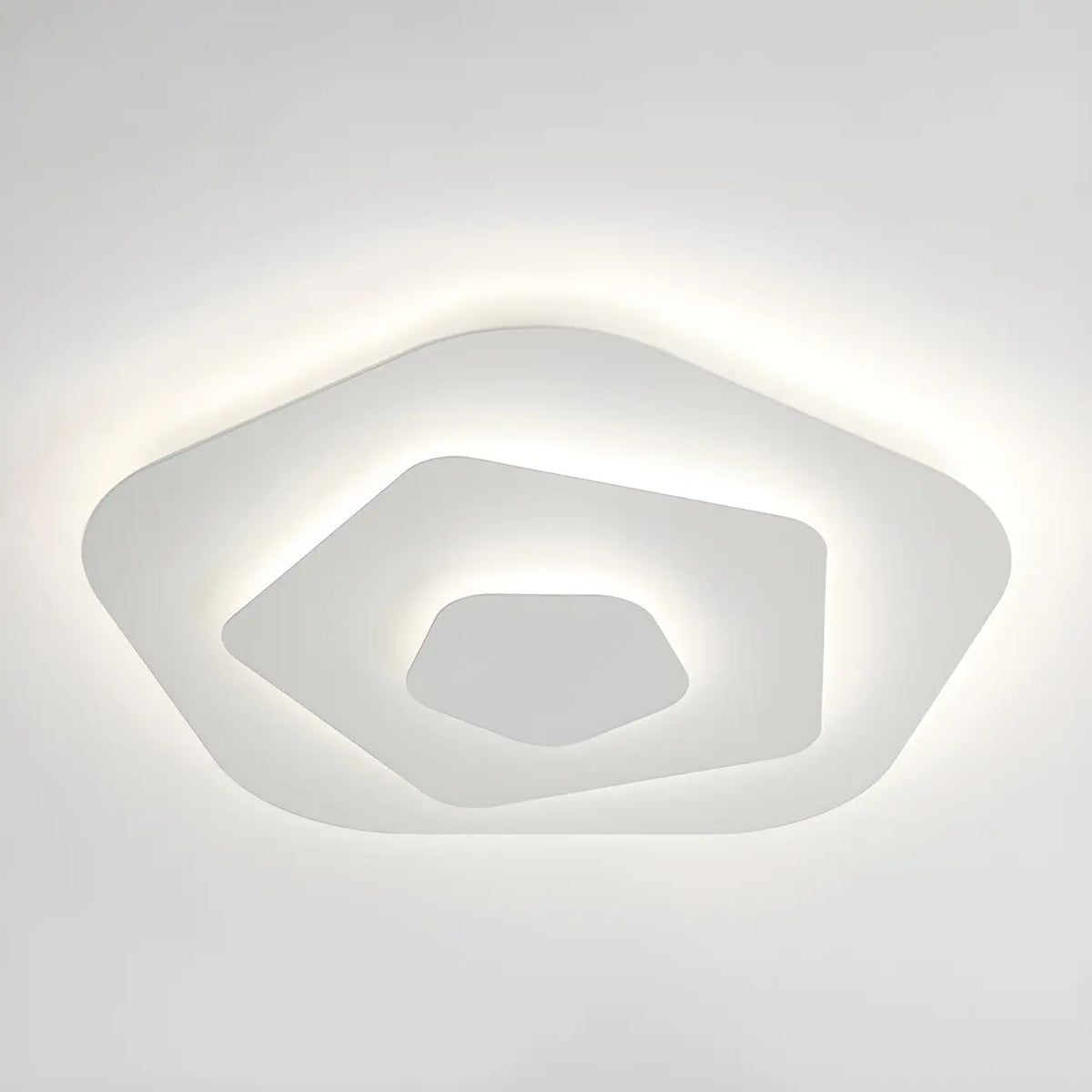 Tiered LED Flush Mount Light