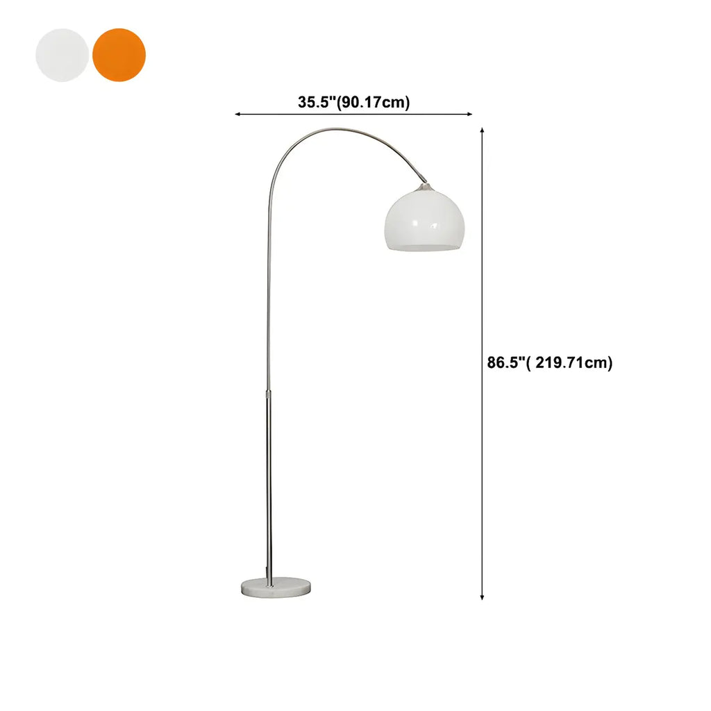Arched Dome LED Floor Lamp