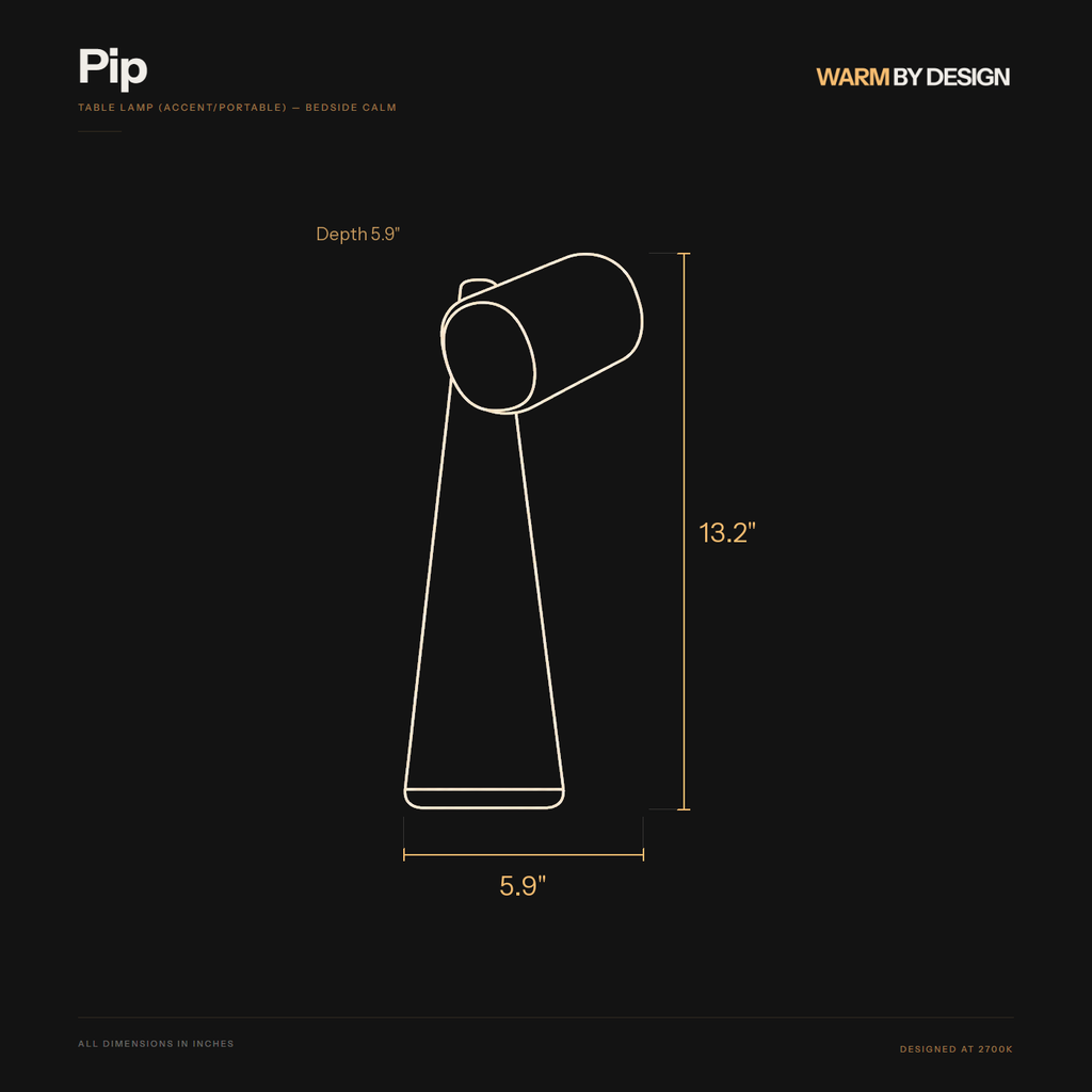 Pip Cordless Tiltable Table Lamp