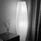 Rice Paper Column Floor Lamp