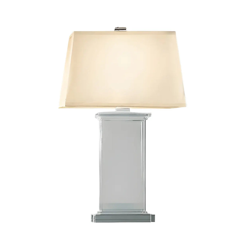 Crystal Fabric Table Lamp
