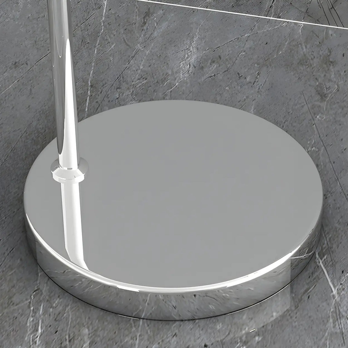Chrome Arc Floor Lamp