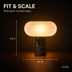 Flint Marble Table Lamp